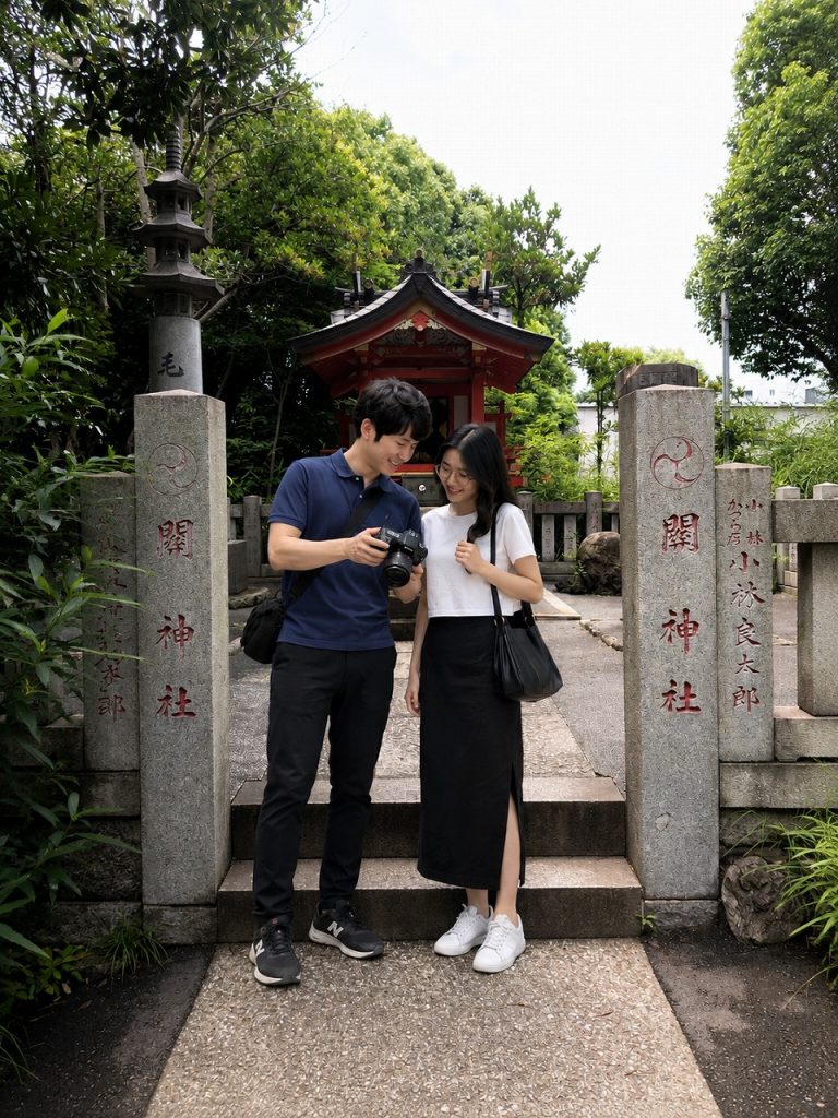 王子神社内、関神社、佐久間とやよい