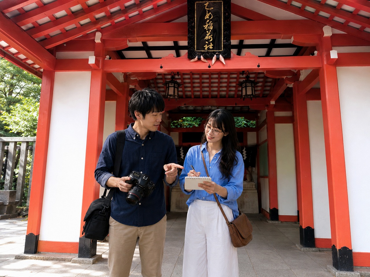 根津神社、乙姫稲荷本殿、佐久間とやよい
