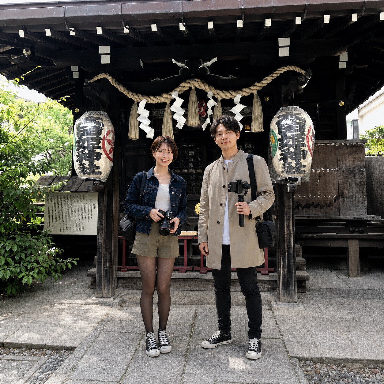 太田姫稲荷神社，チーコと蒼井