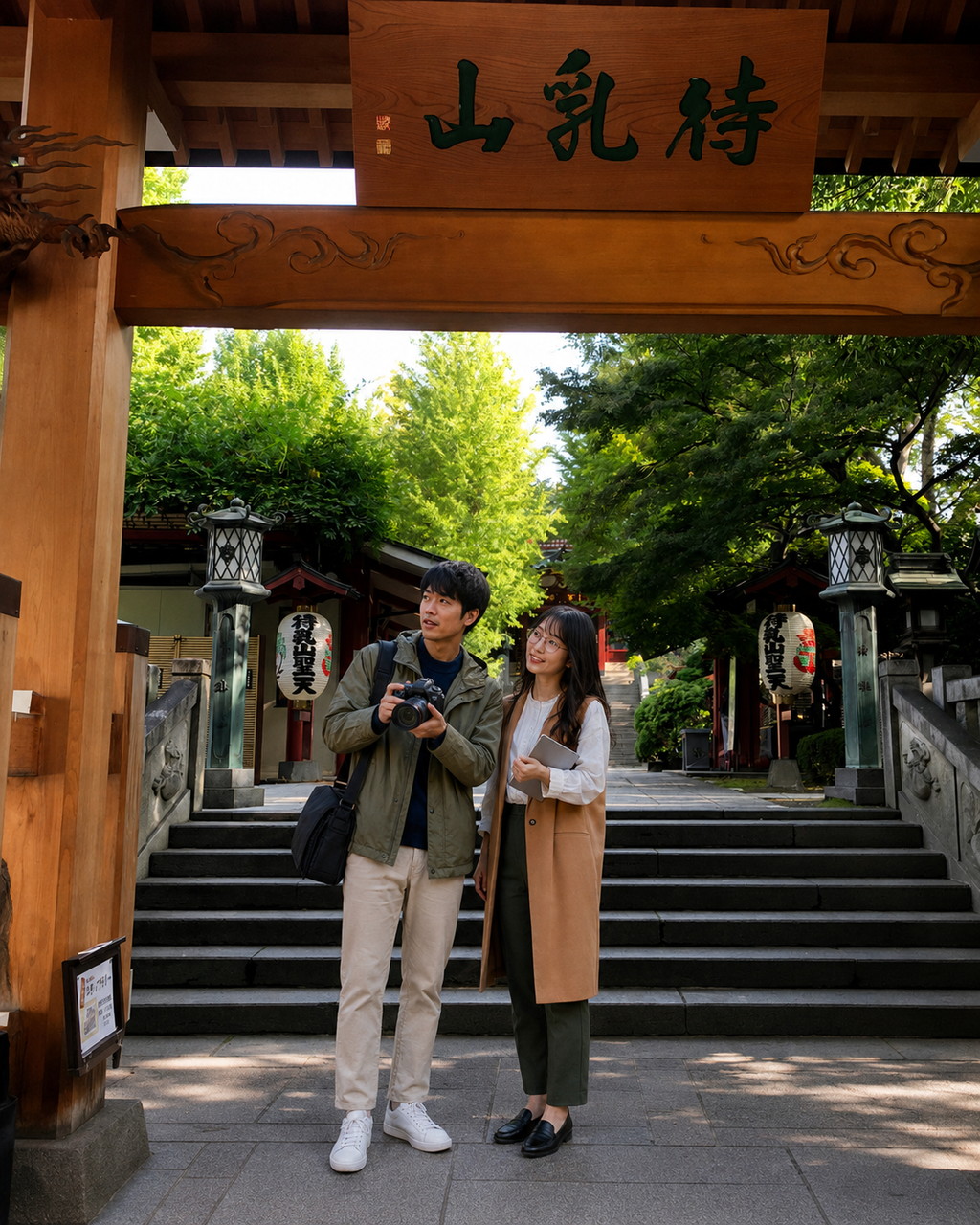 待乳山聖天、佐久間とやよい