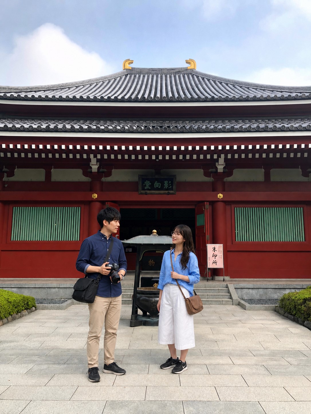 浅草寺、影向堂、佐久間とやよい